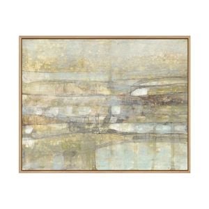 Artey | Pastel Scape II - Framed Canvas - Natural Frame - 55 x 70cm
