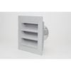 Pacific Air 100mm Aluminium Weatherproof Louvre Vent