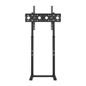 P&P Black Adjustable Free Standing TV Stand with Cable Management for 32-65 Inch Screens