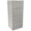 Lugna 1024 x 450 x 380mm Mist Ready To Assemble 4 Drawer Unit