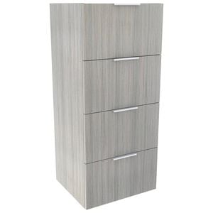 Lugna 1024 x 450 x 380mm Mist 4 Drawer Ready to Assemble Unit