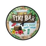 Nostalgic-Art Wall Clock Tiki Bar