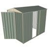 Build-a-Shed 1.5 x 2.3 x 2.3m Narrow Front Gable Dual Door Shed - Green