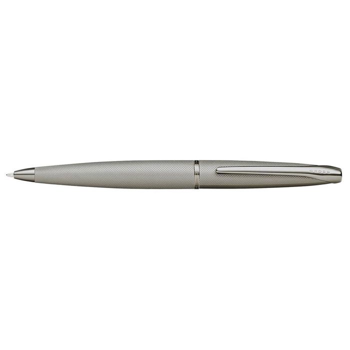 Cross Atx Sandblast Ball Point Pen Medium Nib Writing Stationery Titanium Grey