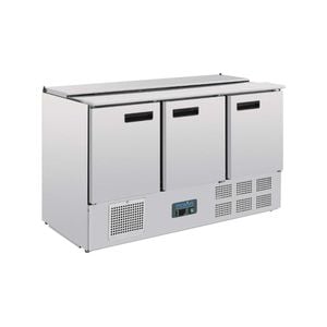 Polar G-Series Saladette Counter Fridge 368Ltr - Salad Bar Fridges (G607-A)
