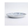 Tokyo Design Porcelain Plate Natsu Tokusa Blue Stripe Microwave Safe 25cm