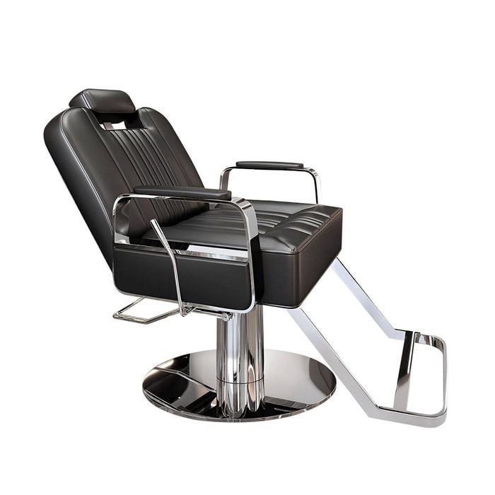 Lauft Reclining Salon Barber Chair Hydraulic Lift Heavy Duty Salon Spa Use