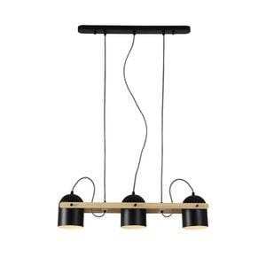 Lexi Lighting Pivota 3 Lights Pendant Lignt - Black