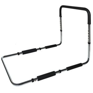 Equipmed Bed Assist Adjustable Hand Rail Support Aid for Seniors, 125kg Capacity, Bedside with Soft Grip Handle