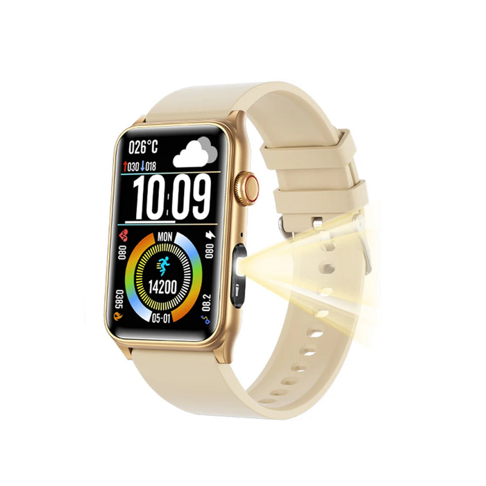 Fitness Tracker Smartwatch Gold