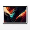 Abstract Colorful Wallpaper   Print 100% Australian Made 120x90cm  (Poster)
