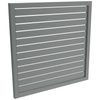 ProtectorAl 300 - 1000 x 300-1000mm Monument Horizontal 9mm Gap Aluminium Welded Slat Panel