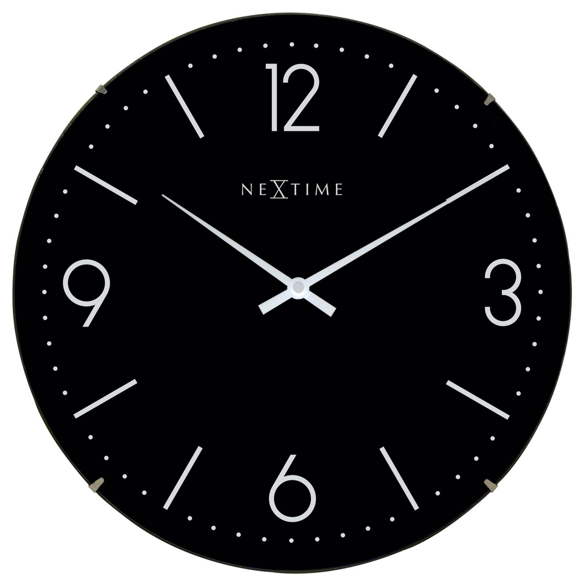 NeXtime Basic Dome 35cm Hanging Wall Clock Analogue Black - Bunnings ...