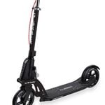 Globber 2 Wheel One K Active BR Folding Scooter with Front Handbrake - Black