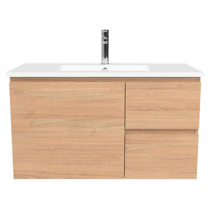 New England Joinery 900mm Tassie Oak Grandeur Vanity