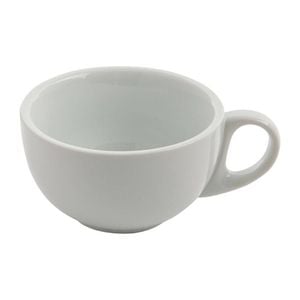 Olympia Coffee Cups Athena 12 Pack 285ml White Ceramic Crockery