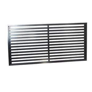 ProtectorAl 900 x 1800mm Black Oriental Screen Panel