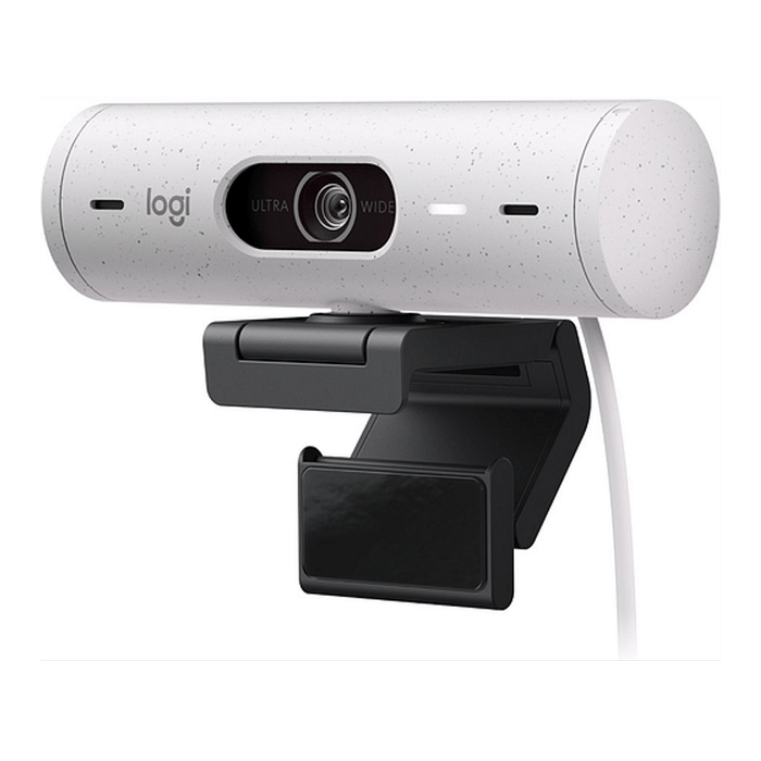 Logitech Brio 500 1080p Hdr Webcam With Show Mode - Off-white [960-001429]