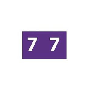Avery Colour Coding Labels 25x38mm 180pk (Purple, 7)