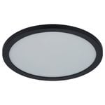 Mercator 28W 38.2CM Aaron Ultra Slim CCT Ceiling Light Black