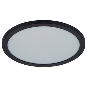 Mercator 28W 38.2CM Aaron Ultra Slim CCT Ceiling Light Black