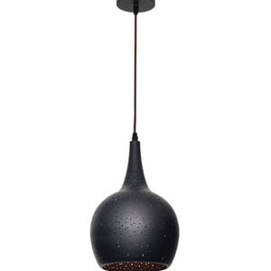 CLA Lighting Celeste Bohemian Rustic Embossed Bell Shape Pendant Light