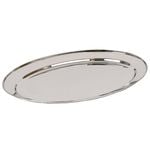 Oval Stainless Steel Serving Platter - 60cm x 41cm