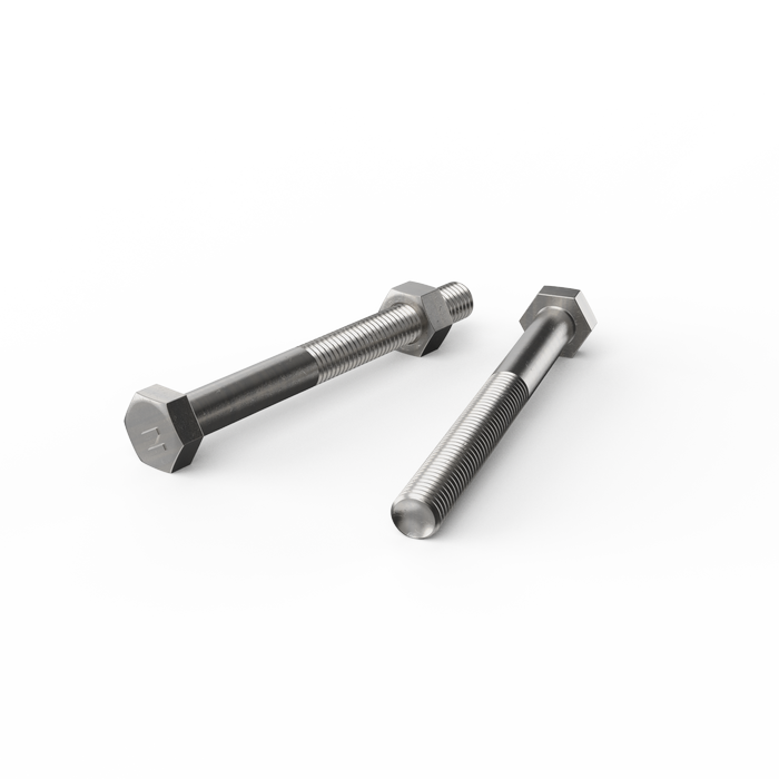 ZENITH M10 x 100mm Stainless Steel 304 Grade Hex Head Bolts And Nuts