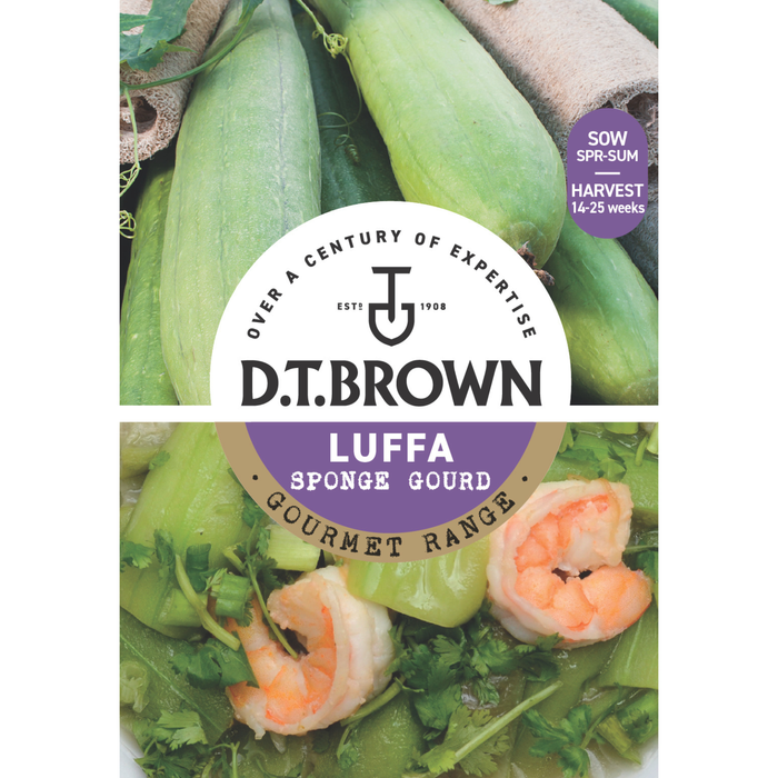 D.T. Brown Gourmet Luffa Sponge Gourd Seeds