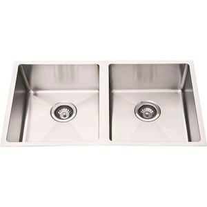 SINX 760 x 440mm Stainless Steel Double Bowl  Project Sink