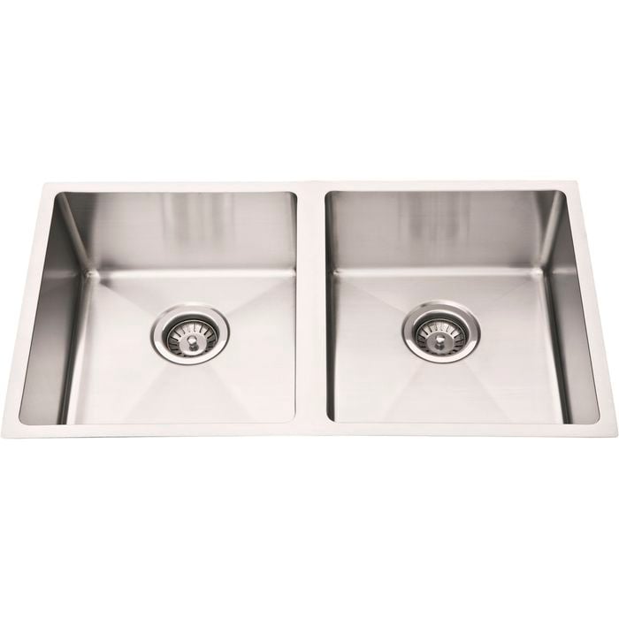 SINX 760 x 440mm Stainless Steel Double Bowl  Project Sink