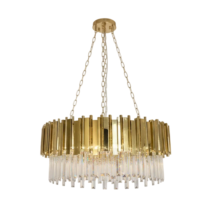 SOPHIE Crystal Chandelier 12 Light 800mm (Gold)