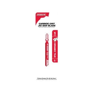 Diablo 82mm Carbide Grit Jig Saw Blade For Ceramic Tiles & Glass 
