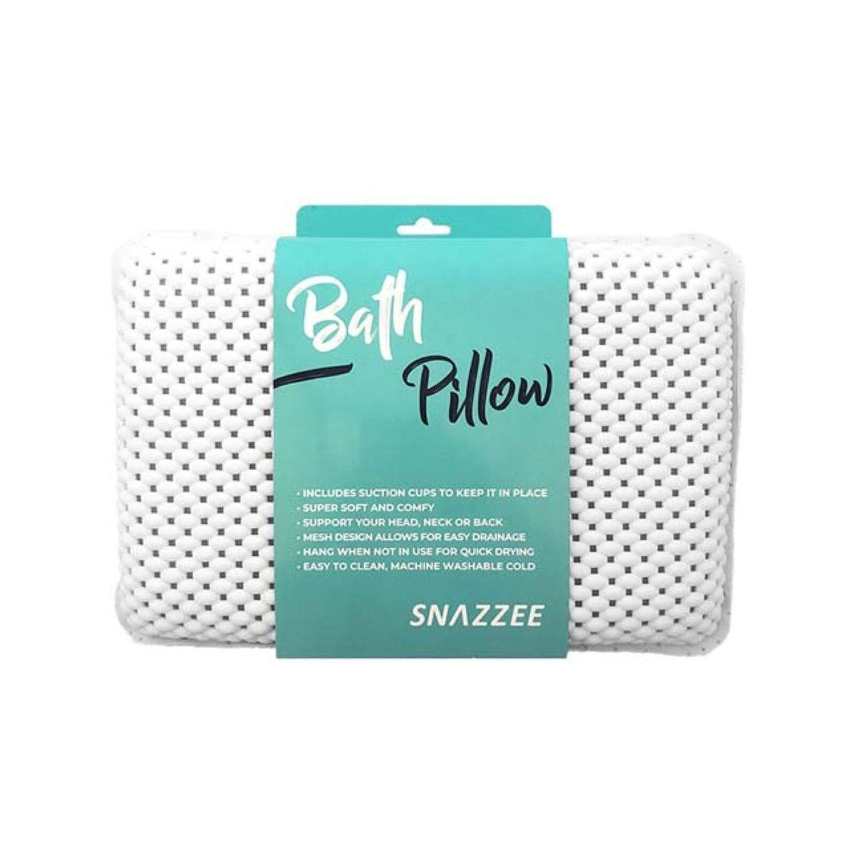 Snazzee 290 x 195 x 60mm Bath Pillow - Bunnings Australia