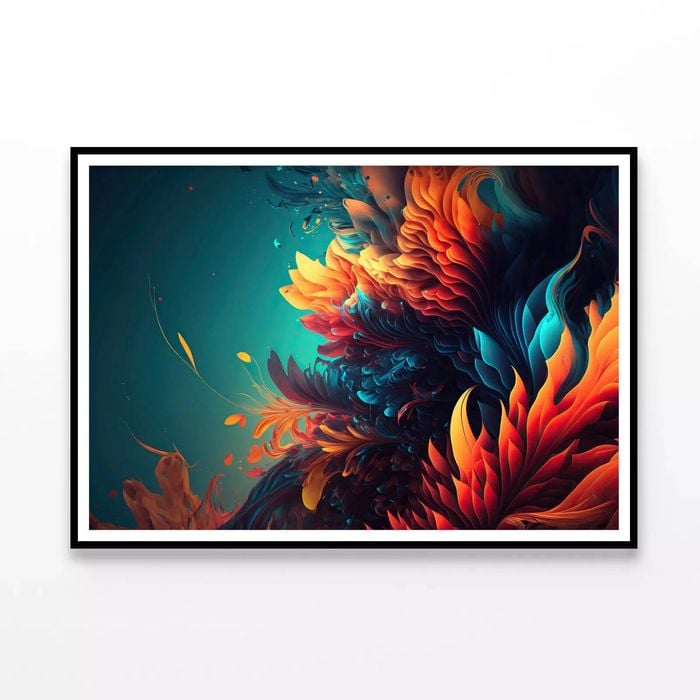 A Reef Underwater Pattern  Print 100% Australian Made 90x60cm  (Poster)