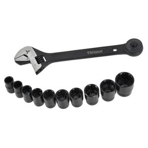 Trojan 11pc Ratcheting Wrench Set 