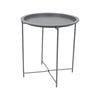 Harbour Housewares Round Steel Tray Tables - Pack of 1
