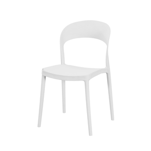 Home Bazar White Rio Dining Chair