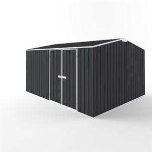 EnduraShed 4.5 x 3.75 x 2.48m Tall Truss Roof Garden Shed - Monument