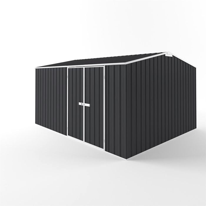 EnduraShed 4.5 x 3.75 x 2.48m Tall Truss Roof Garden Shed - Monument
