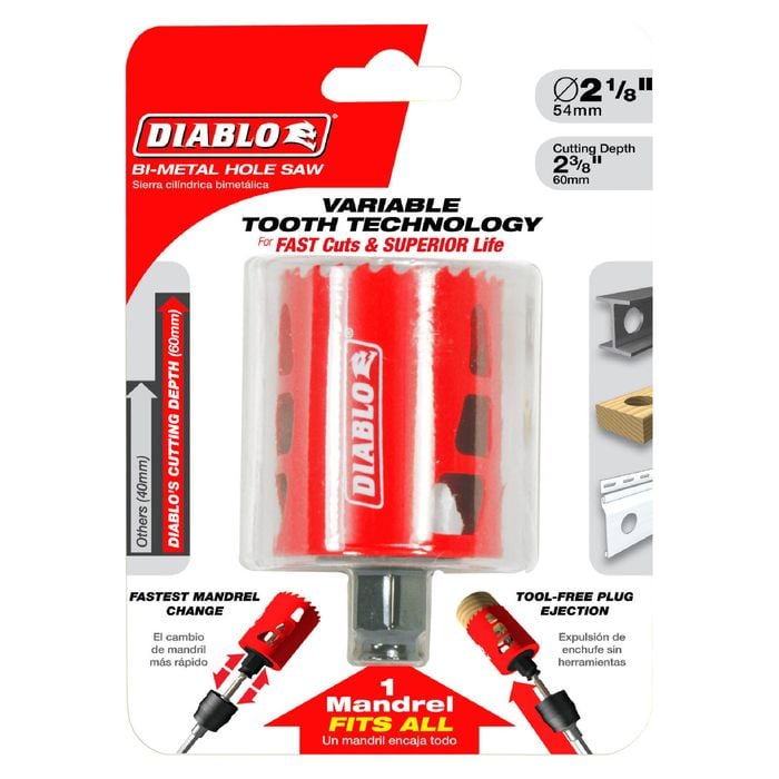 Diablo 54mm Bi-Metal Hole Saw