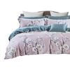 Bloomington 400TC Cotton Sateen Quilt Cover Set Grace Queen