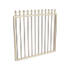 ProtectorAl 800 - 1200 x 1200mm Primrose Aluminium Pool Gate Spear Top