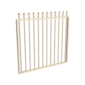 ProtectorAl 800 - 1200 x 1200mm Primrose Aluminium Pool Gate Spear Top