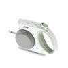 CottonMore All in one LED light Retractable Dog Leash Trainer Lead Treats Tray - Green