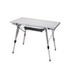 Levede Camping Table Aluminium Roll Up White