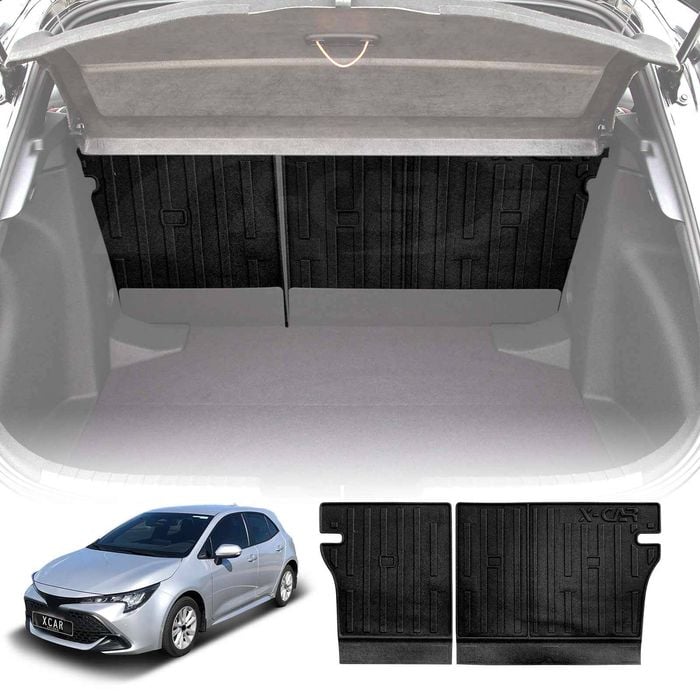 Back Seat Protector for Toyota Corolla Hatchback 2018-Onwards All Weather Heavy Duty Seat Kick Mats