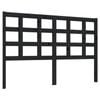 vidaXL Bed Headboard Bed Header Bedroom Furniture Black 140.5 cm