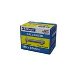 ZENITH M6 x 50mm Hot Dip Galvanised Cup Head Bolts & Nuts - 25 Pack