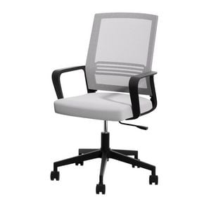Artiss Mesh Office Chair Ergomonic Mid Back Computer Chair Grey